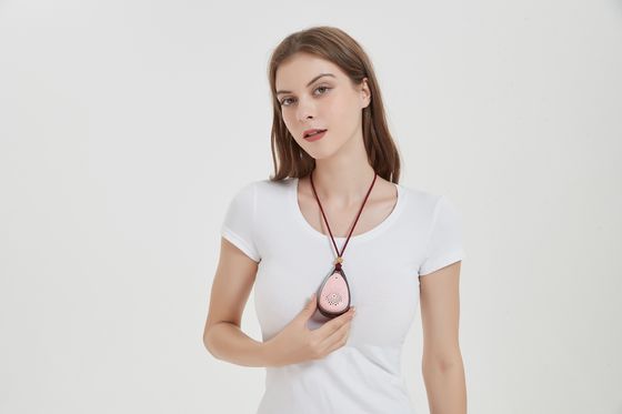 850mAh ABS 空気イオナイザー ウェアラブル 空気浄化器 花粉虫アレルゲンを殺す