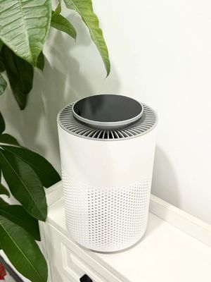 スタイリッシュ ホワイト HC10 電動煙浄機 6 ワット パワー - 160x160x246mm