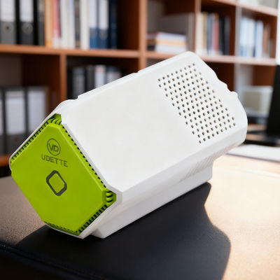 適用面積10m²未満、低オゾン排出のプラズマクラスターイオン発生器付き丸型車載空気清浄機